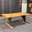 Tavolo i in legno di quercia massello  NORBERT 90 x 180 cm -