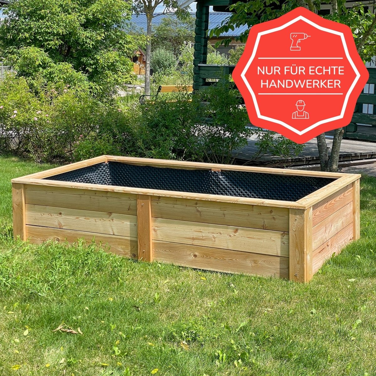 Hochbeet Lärche Praktiker Mini - Bausatz