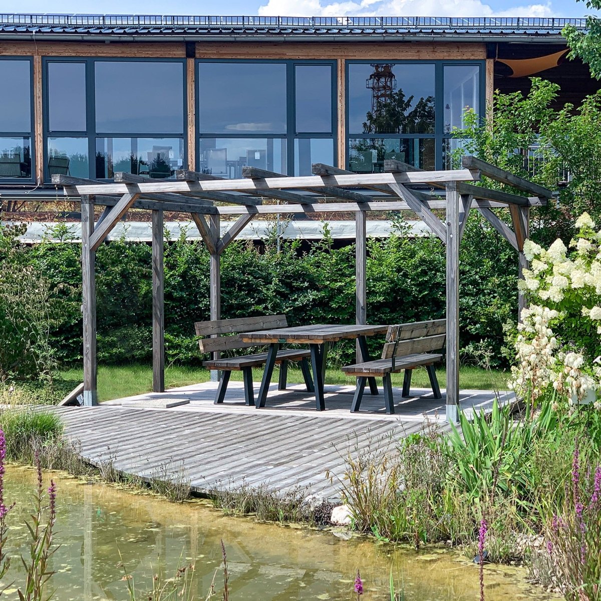Holz Pergola Bausatz