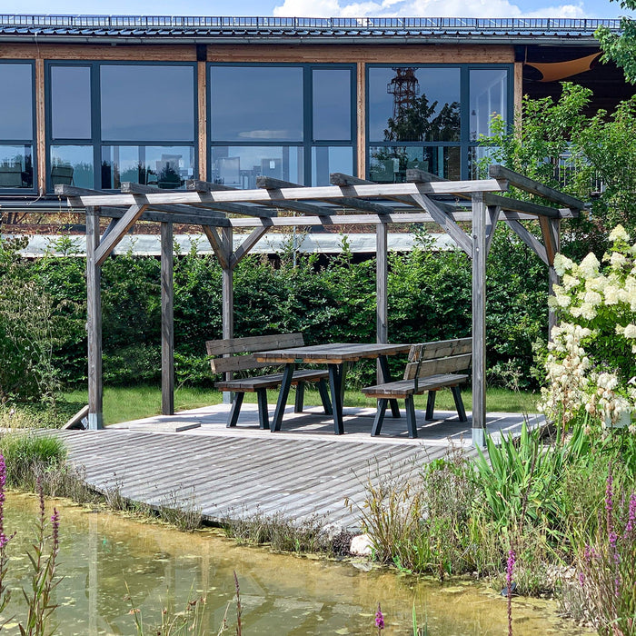 Pergola in larice - Kit di montaggio