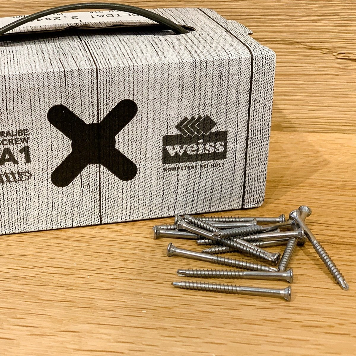 Dielenschrauben 3,2 x 50 Edelstahl