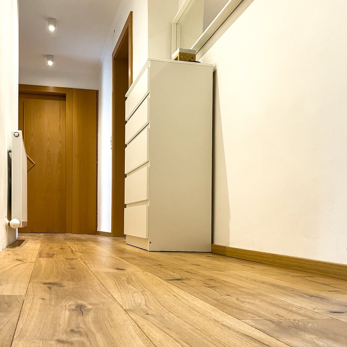 Pavimento in rovere Landlord, Large, oliato naturale - nodoso