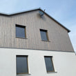 Fassade Lärche Forrest Grey in Rauoptik