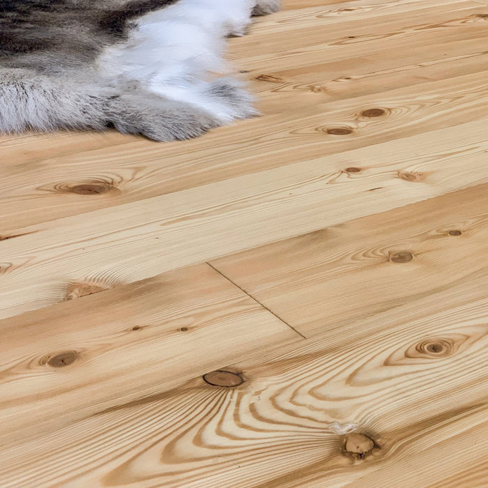 Pavimento in legno di larice ''WOODY'', oliato pronto da calpestare —  Trumer Holz GmbH