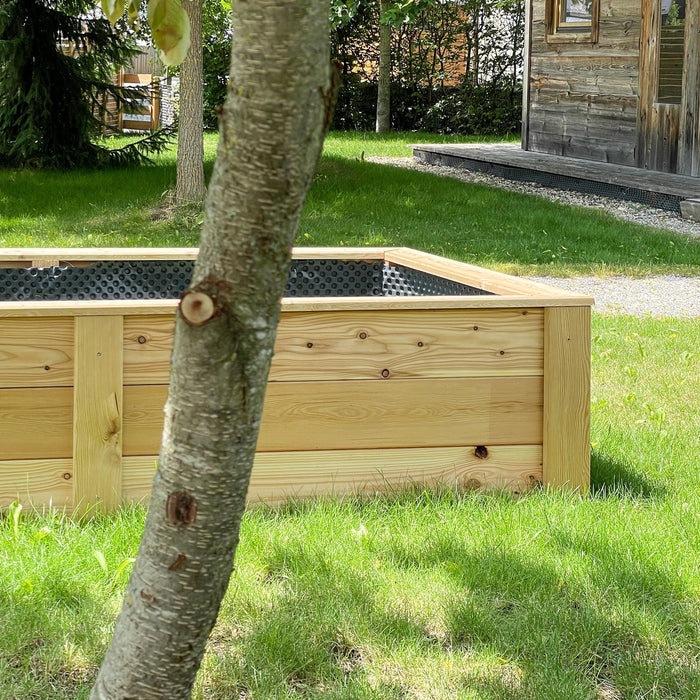 Raised bed made of larch wood PRAKTIKER MINI - kit