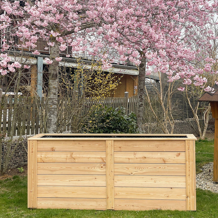 Raised bed made of larch wood PRAKTIKER SLIM - kit