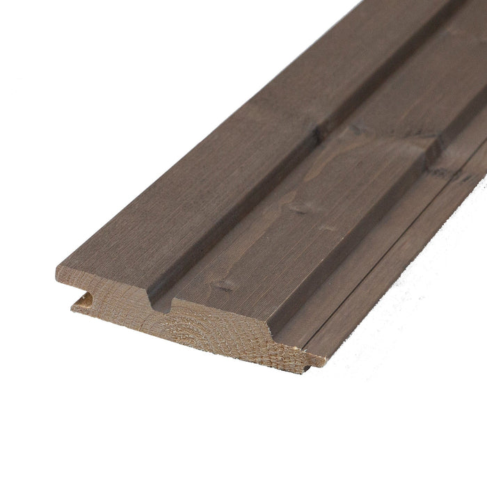 Facciata in legno larice Nordic Grey dall'aspetto grezzo