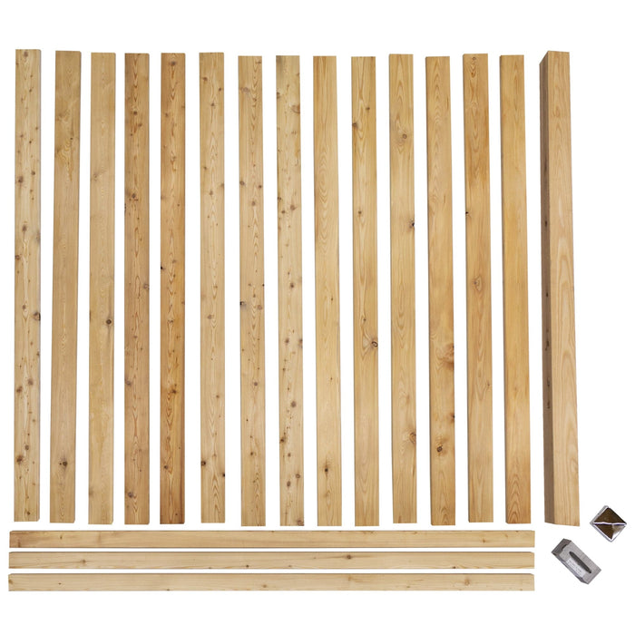 Wooden privacy screen “Gaisberg” larch