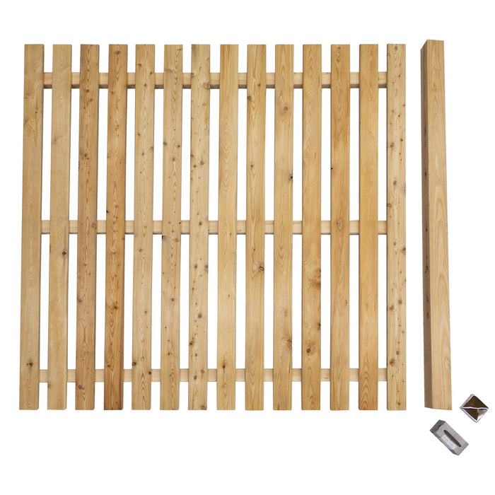 Wooden privacy screen “Gaisberg” larch