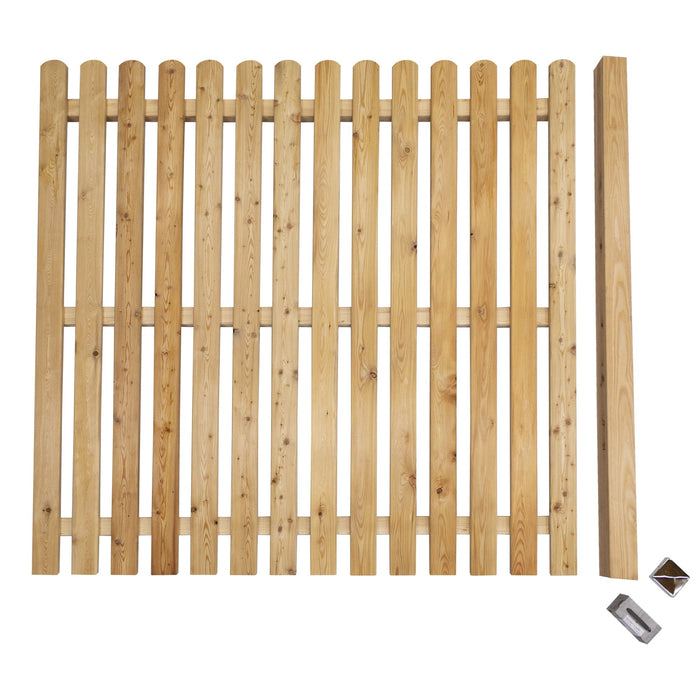 Wooden privacy screen “Schafberg” larch