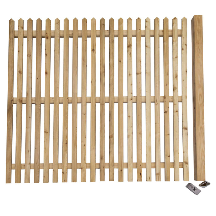 Wooden privacy screen “Watzmann” larch