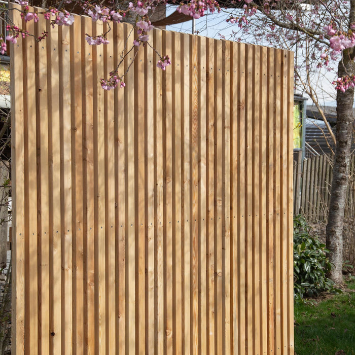 Wooden privacy screen “Untersberg” larch