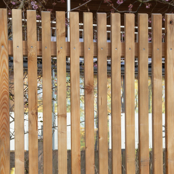 Wooden privacy screen “Untersberg” larch