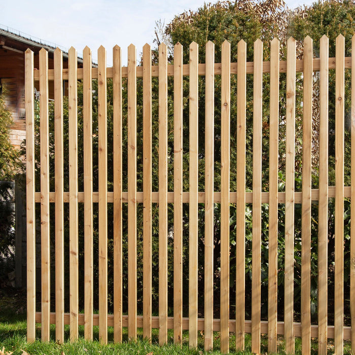 Wooden privacy screen “Watzmann” larch