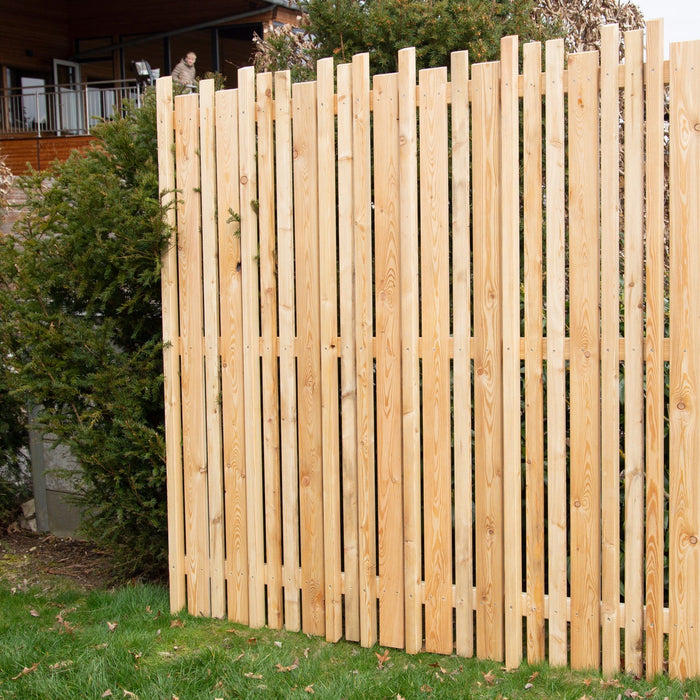 Recinzione da giardino in legno di larice Zwölferhorn. — Trumer Holz GmbH