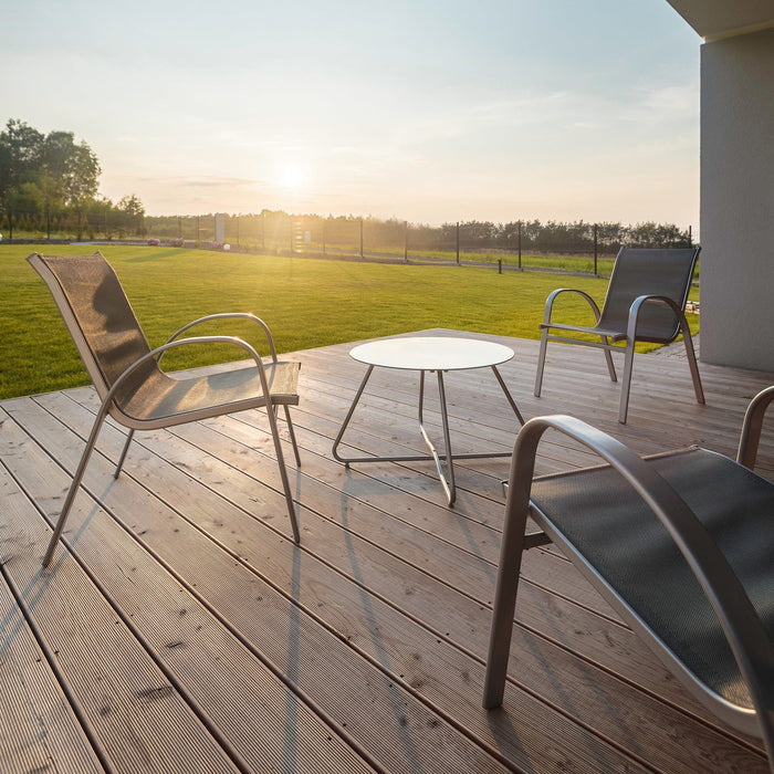 Decking in legno larice VEH TOP ondulato - super resistente 28 mm!