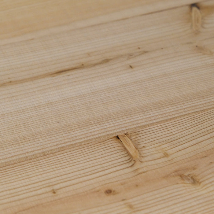 Holz Fassade / Wohnwand Lärche Bandsägeschnitt