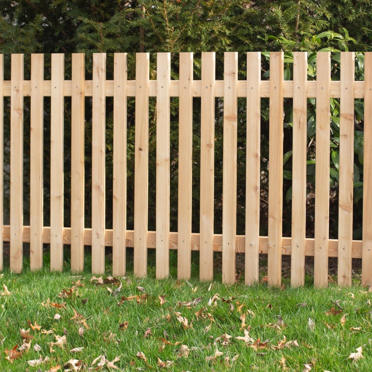 Gartenzaun Lärche Bleckwand