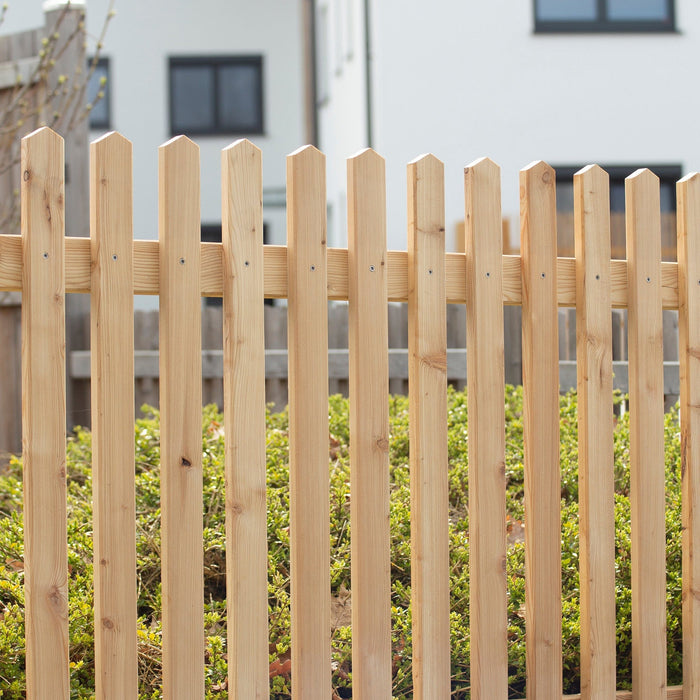 Wooden garden fence "Watzmann" larch