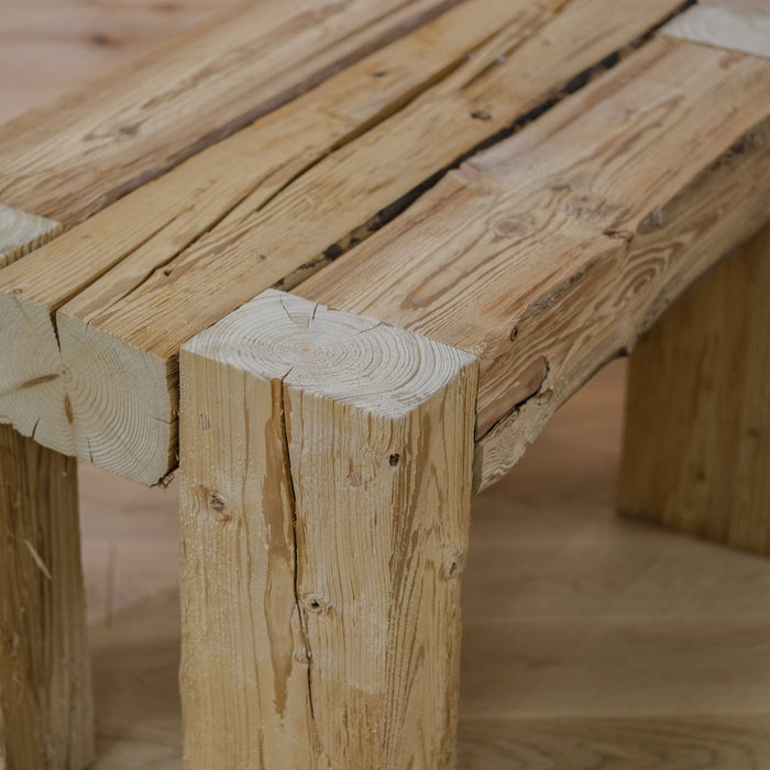 Wooden bench "WILDHOLZ" made of steamed spruce