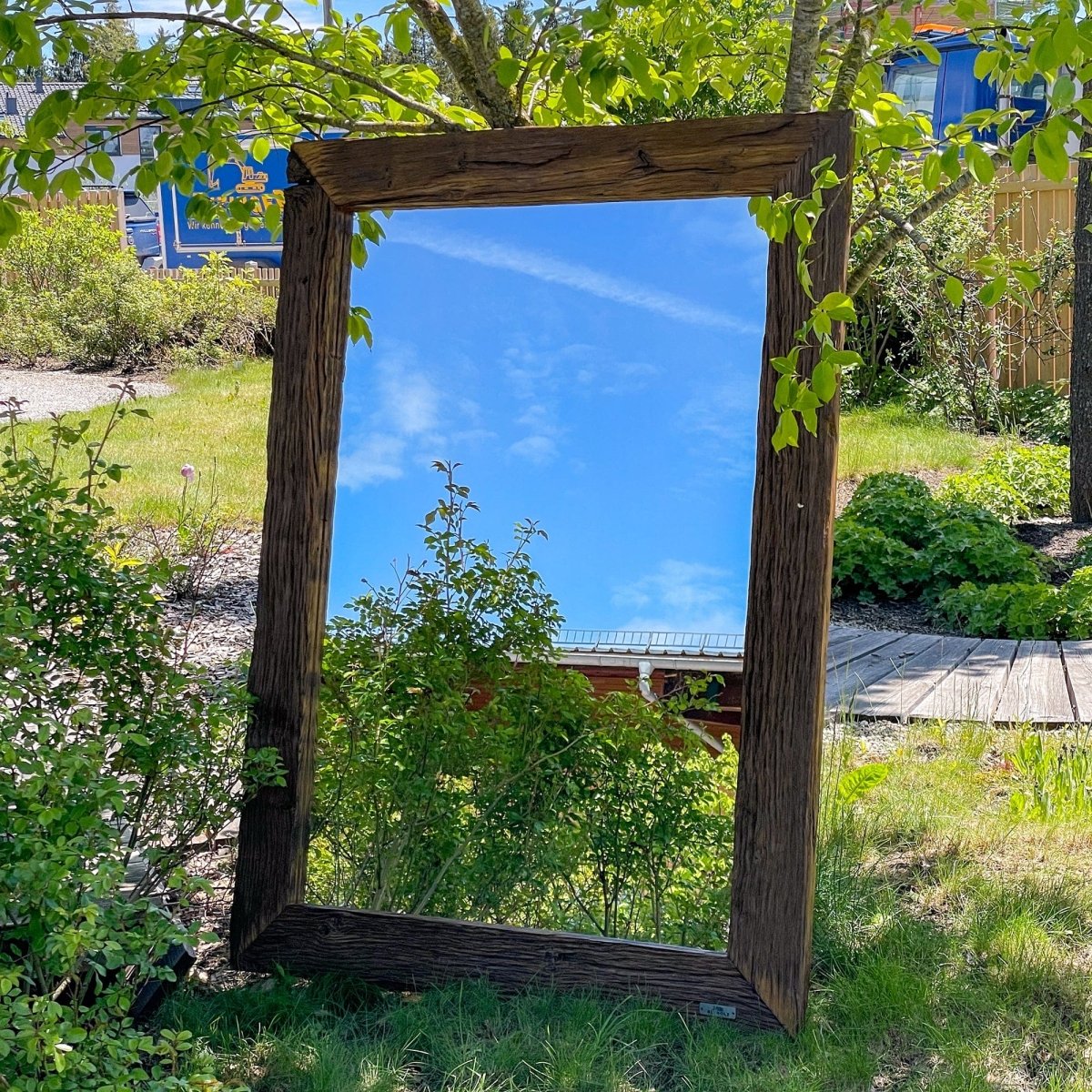 Specchio in legno antico