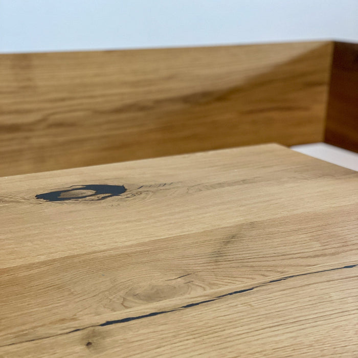 Holz Tisch NORBERT 90 x 180 cm - Eiche massiv