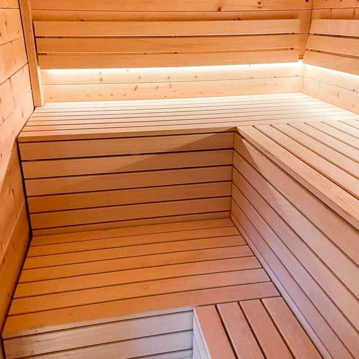 Bar sauna in legno Abachi